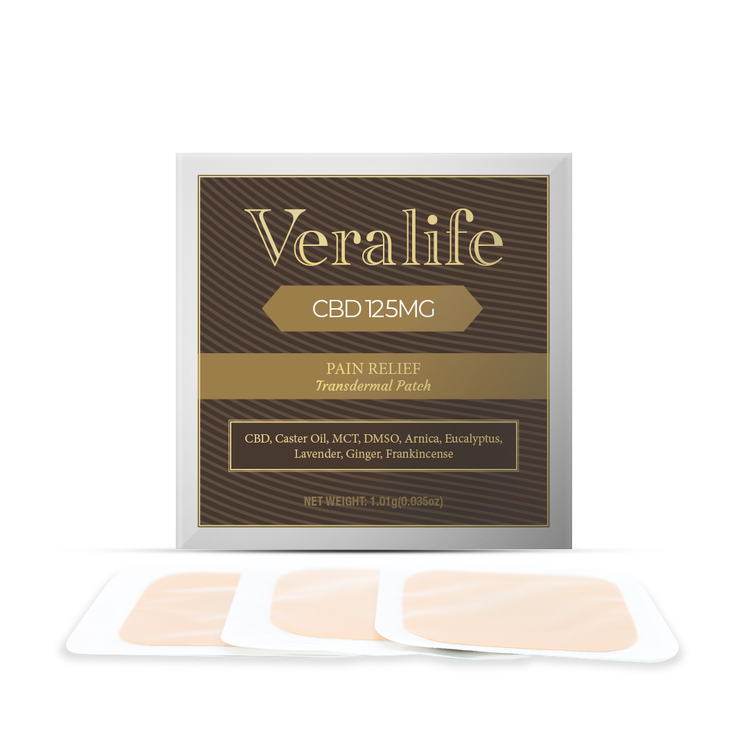 Veralife_Trasdermal_Patch_CBD125MG_Pain_Relief